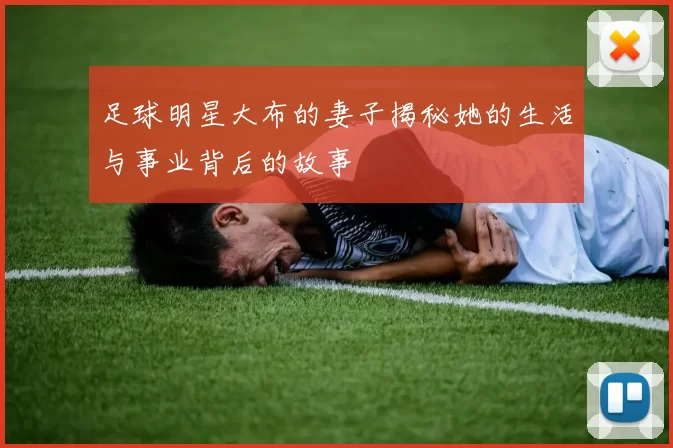 足球明星大布的妻子揭秘她的生活与事业背后的故事