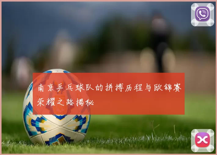 南京乒乓球队的拼搏历程与欧锦赛荣耀之路揭秘