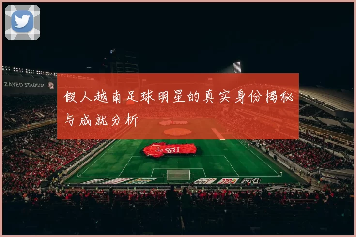 假人越南足球明星的真实身份揭秘与成就分析