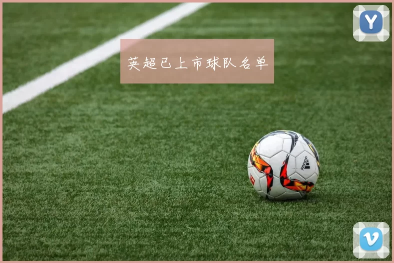 英超已上市球队名单