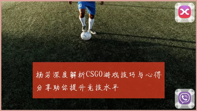 杨芳深度解析CSGO游戏技巧与心得分享助你提升竞技水平